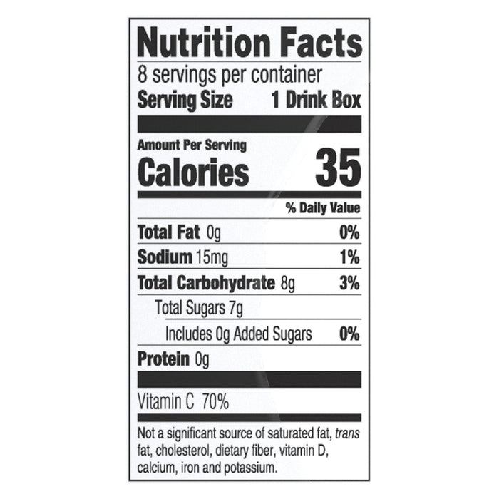 Honest Kids Organic Juice Drink, Appley Ever After, 5.46 fl oz, Pack of 8