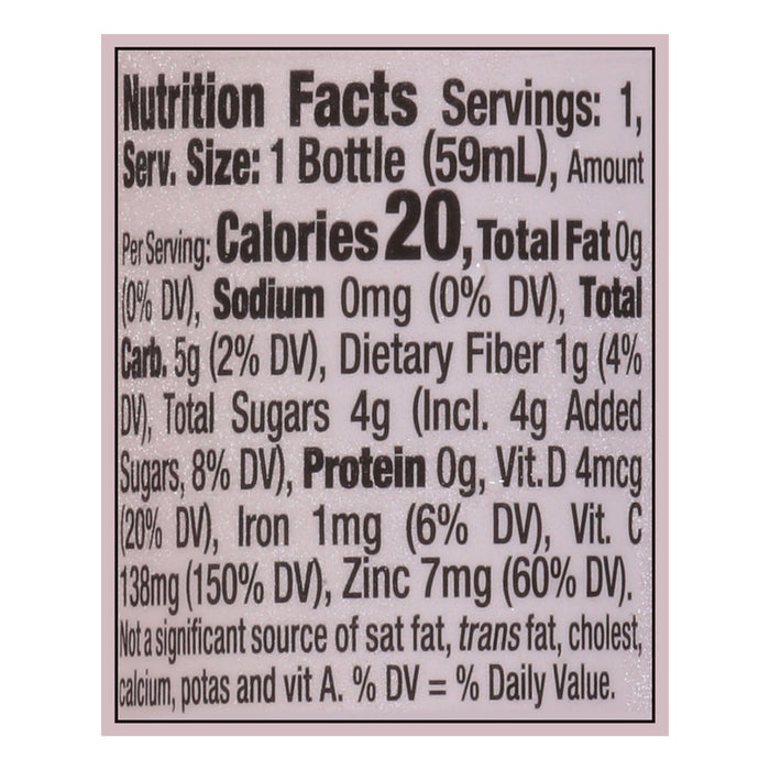 Remedy Organics O2 Digest Immunity Shot, 24-Pack - Gut Health & Immune Support