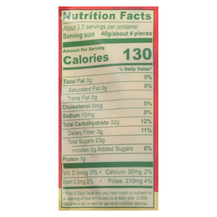 Solely Dried Fruit Organic Mango Strips - Pack of 6 - 5 oz Bags