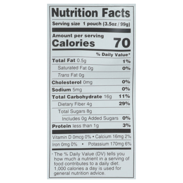 Pumpkin Tree Organic Oats with Pear & Lemon (Pack of 10) - 3.5 oz Organic Snack Pouches