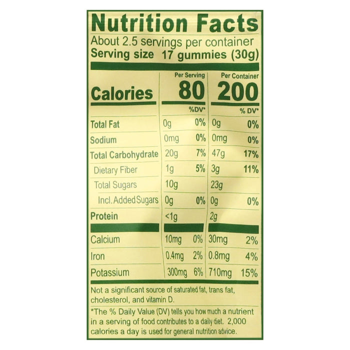 Solely Mango Guava Fruit Gummies (Pack of 12) - 2.5 oz Pouches