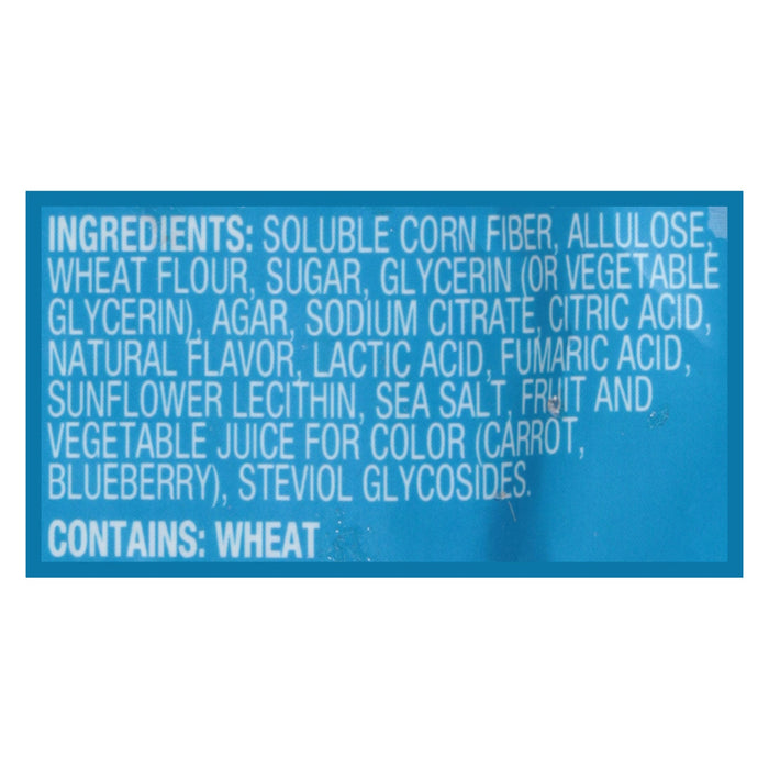 Joy Ride Sour Strips Blue Raspberry - Pack of 10 (3.5 Oz Each) - Tangy Candy Sticks