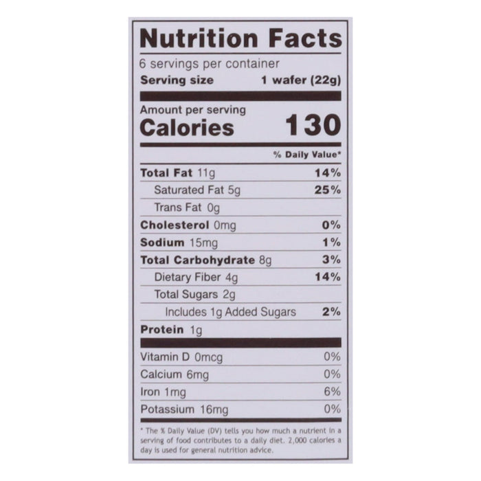 Rip Van Wafels Chocolate Hazelnut Wafers - 6 x 4.68 Oz Pack