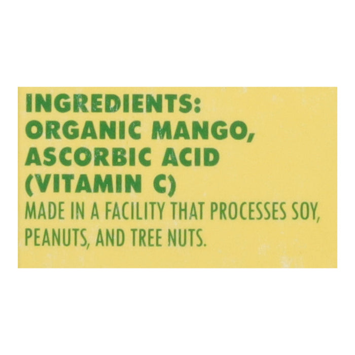 Solely Drd Frt Organic 2-Ingredient Mango Fruit Strips, Whole Fruit Gummies, 8 Pouches of 3.5 oz Each