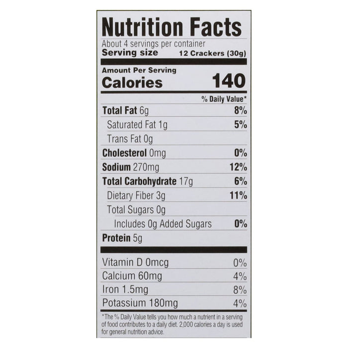 Mary's Gone Crackers Original Seed Crackers Rosemary - 4 oz Bags (Pack of 6)