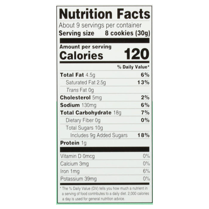 Dewey's Bakery Cookie Thins, Chocolate Mint, 6- 9 oz