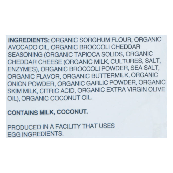 Lesser Evil Lil Puffs Broccoli Cheddar - 5 Pack of 2.5 oz Organic Snacks