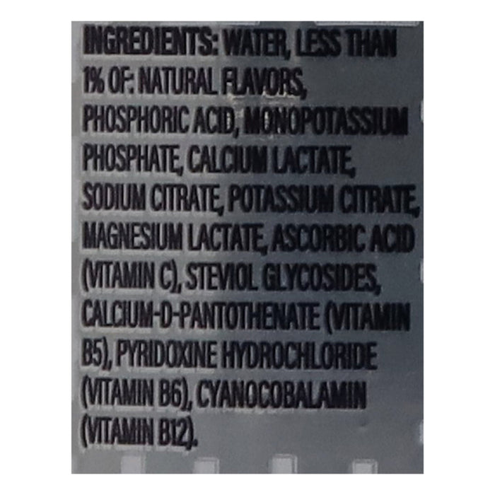 Yesly Enh Water Black Cherry (Pack of 12) - 16 Oz