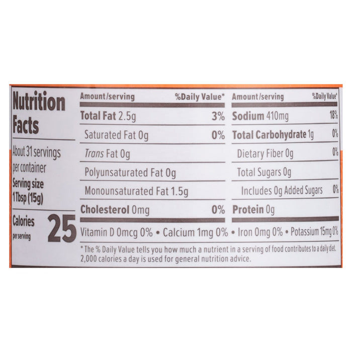 Primal Kitchen Buffalo Sauce - Original Flavor (6 x 16.5 oz )