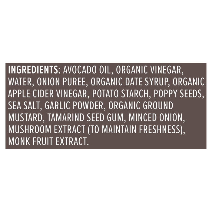 Primal Kitchen Poppy Seed Dressing & Marinade - Avocado Oil Based (Pack of 6 - 8 fl oz)