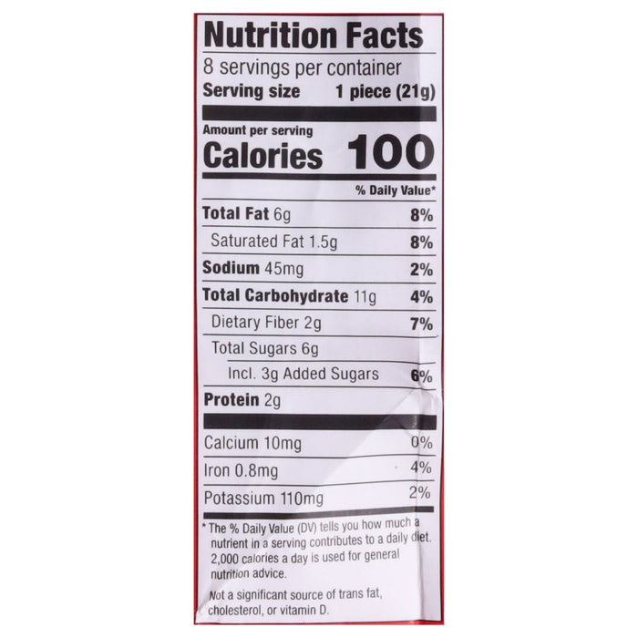 Made In Nature Fudge Brownie Organic Granola Bites, Peanut Butter, 5.92 oz, 6-Count