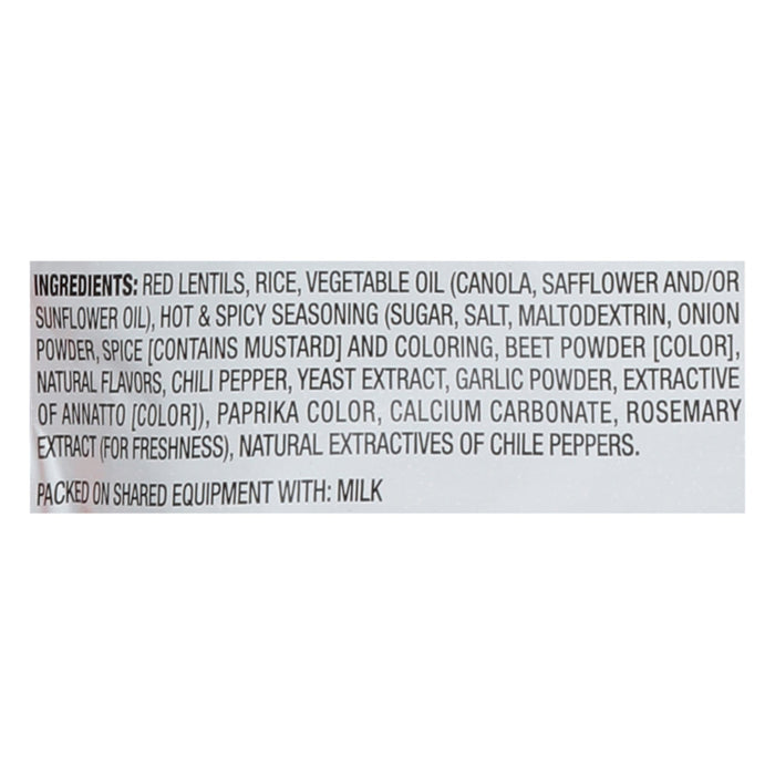 Harvest Snaps Crunchy Loops Spicy, 12-2.5 Oz - Baked Pea Snacks