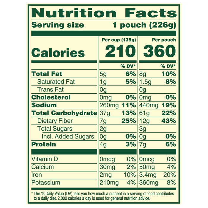 Seeds of Change Indian Style Organic Grains, 6 x 8 oz Pouches