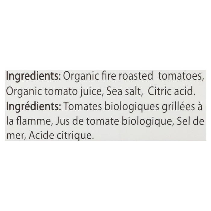 Bianco Dinapoli Tom Organic Fire Roasted Chopped Tomatoes (6 x 28 oz )