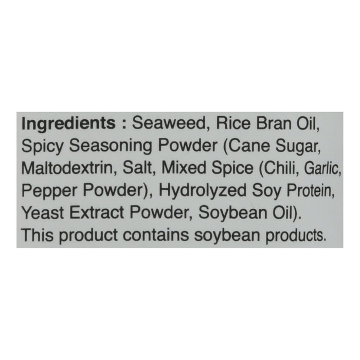 Nora Snacks Spicy Seaweed Crisps, 12-1.13 Oz. Bags