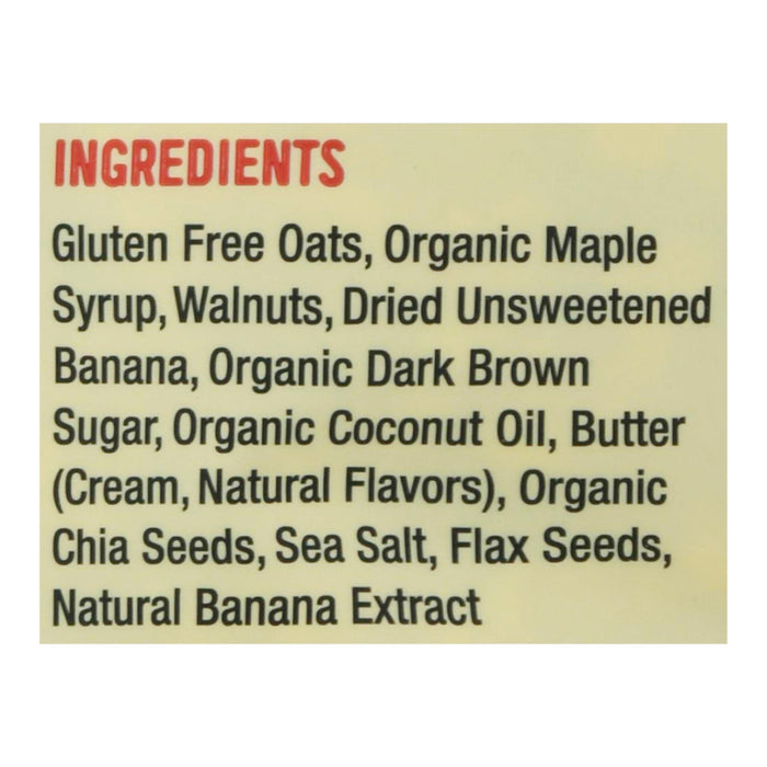 Taos Bakes Walnut Ripe Banana Maple Bar - Pack of 6 (10 oz Bars)
