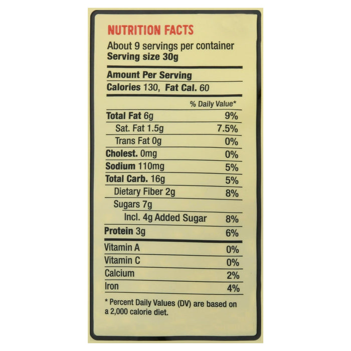 Taos Bakes Walnut Ripe Banana Maple Bar - Pack of 6 (10 oz Bars)