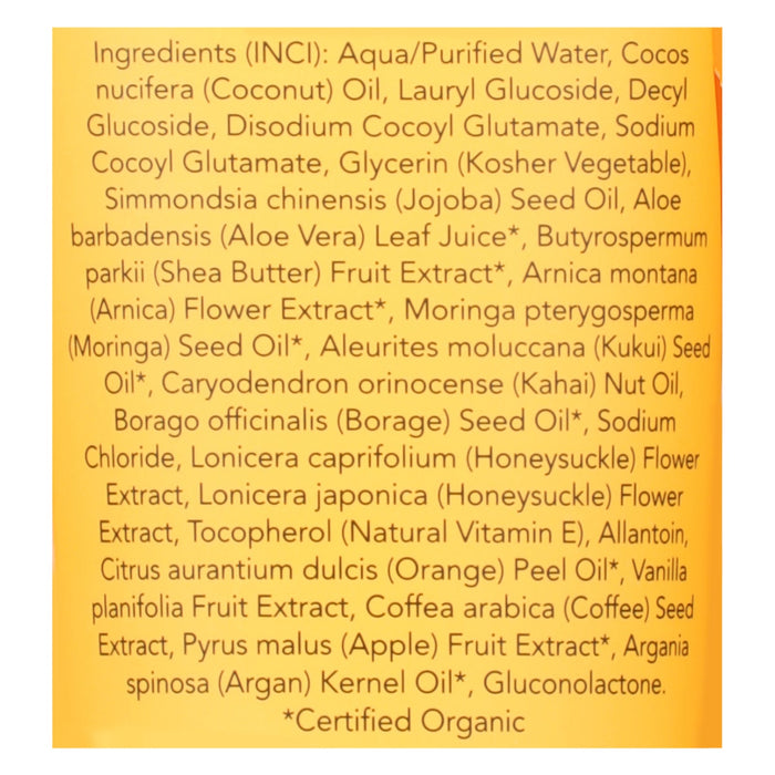 Saavy Naturals Sweet Orange Body Wash - 8.5 fl oz - Natural & Organic