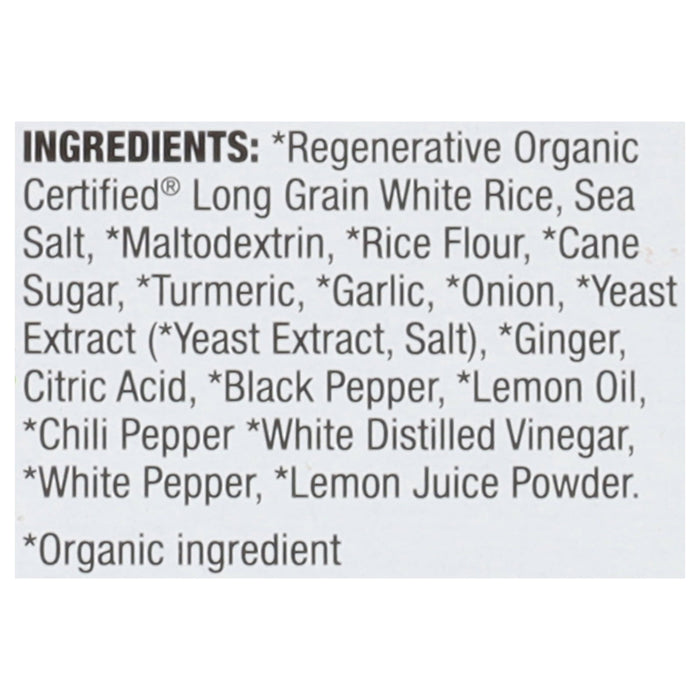 Lundberg Family Farms Organic White Rice, Ginger, 6 Bags of 5.5 oz Each