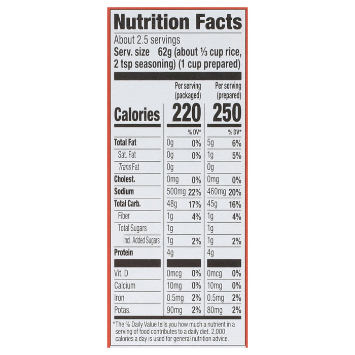 Lundberg Family Farms Organic White Rice, Ginger, 6 Bags of 5.5 oz Each