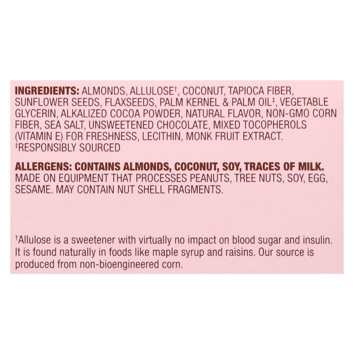 Munk Pack Keto Dark Chocolate Nut & Seed Bar, 6 Bars (4/1.12 oz Pouches)