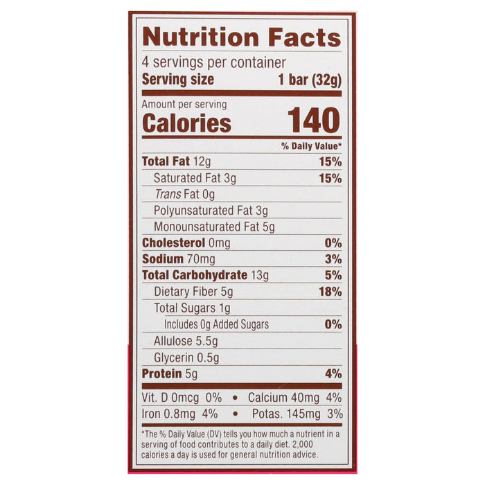 Munk Pack Keto Dark Chocolate Nut & Seed Bar, 6 Bars (4/1.12 oz Pouches)