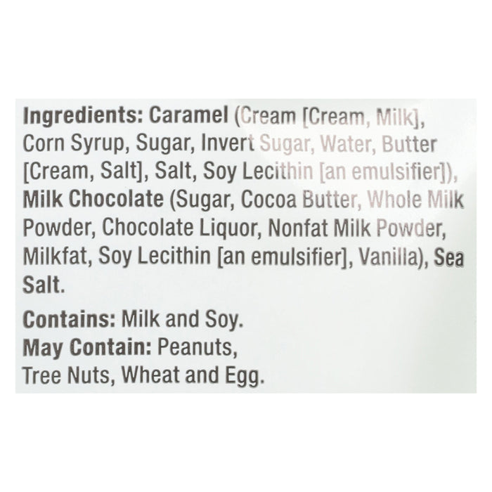 Sanders Milk Chocolate Sea Salt Caramel Bites - 12/ 3.75 oz Box