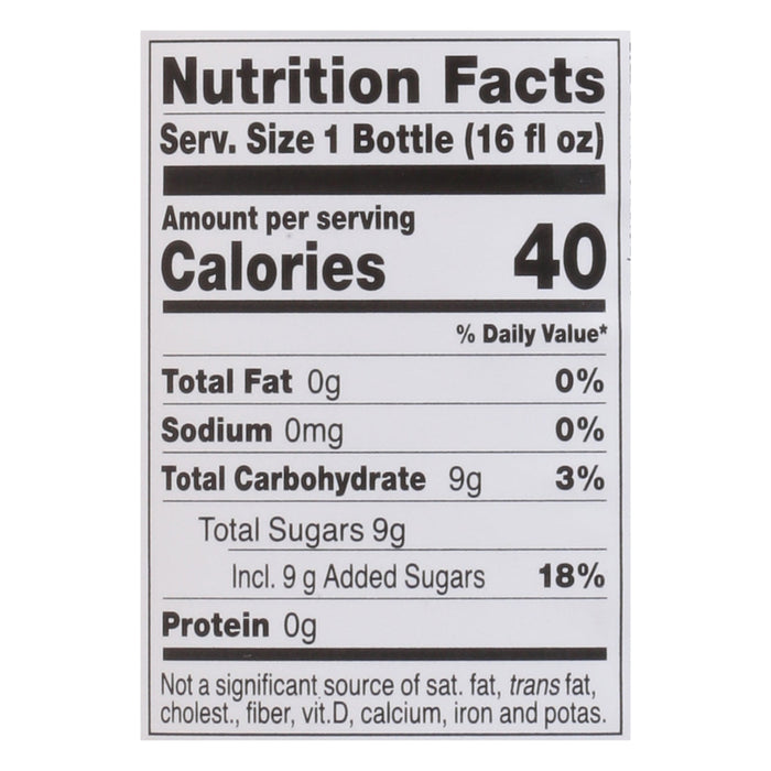 Just Ice Tea Organic Green Tea Herbal Lemon Ginger (12 x 16 fl oz )