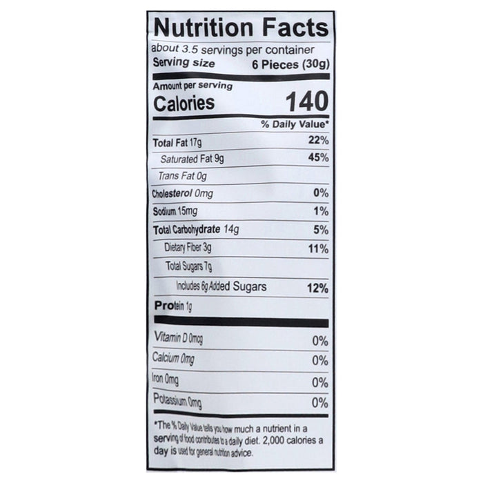 Emmy's Organics Cnut Crunch Original Coconut Bites - 6 Pack of 3.5 oz Bags