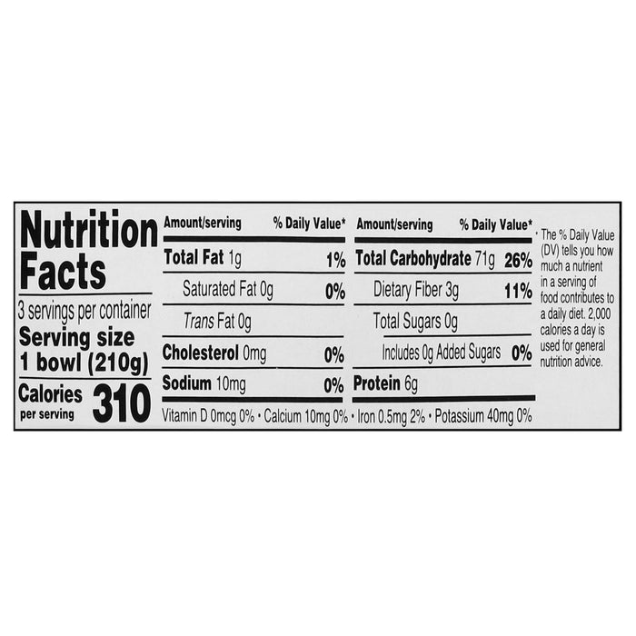 Bibigo Sticky White Rice, Cooked, 3pk - Pack of 6 (22.2 Oz Pouches)