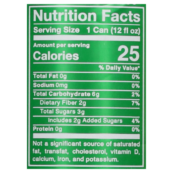 Poppi Prebiotic Soda, Lemon Lime, 12 fl oz  (12-Pack)