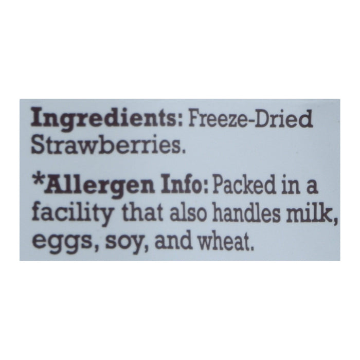 Natierra Freeze-Dried Strawberries - 0.7 oz Single-Serve Pouches (Pack of 8)