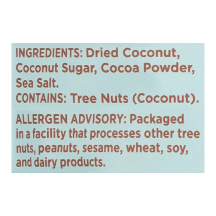 Rind Snacks Coconut Crisps Dark Cocoa Sea Salt - 12-3.5 Oz Bags