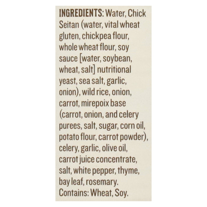 Upton's Naturals Chicken Wild Rice Soup, 8-14 oz, Pack of 8