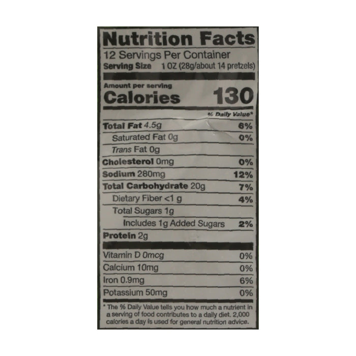 Pretzel Crisps Bites Chili Verde Lime (Pack of 12) - 12 oz Bags