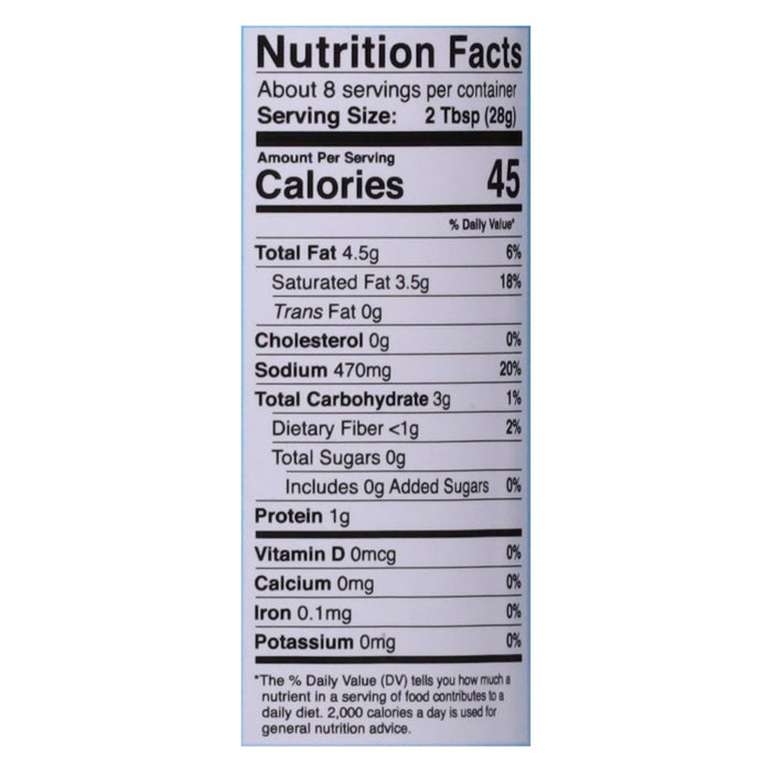 Credo Foods Cheeze Spry Oatmilk Chedd - 8 oz (Pack of 12) - Vegan Cheese Spread