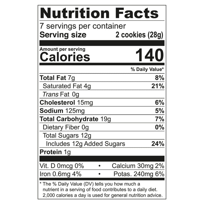 Tate's Bake Shop Snickerdoodle Cookies - 7 oz - 12 Count