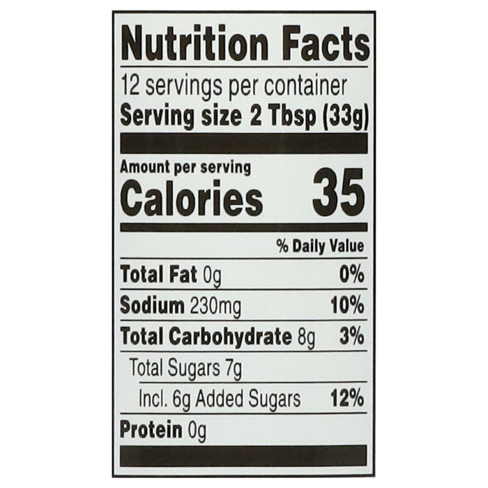 Four Sixes Spicy Straight Sixes BBQ Sauce - (Pack of 6 - 14 oz )