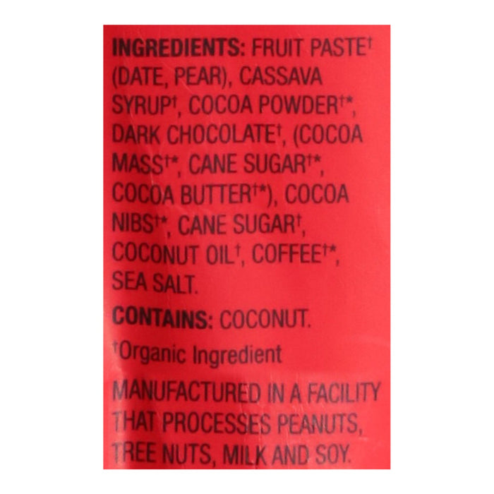 Made In Nature Fudge Brownie Organic Mocha - 6 x 5.92 Oz - Organic Chewy Snack