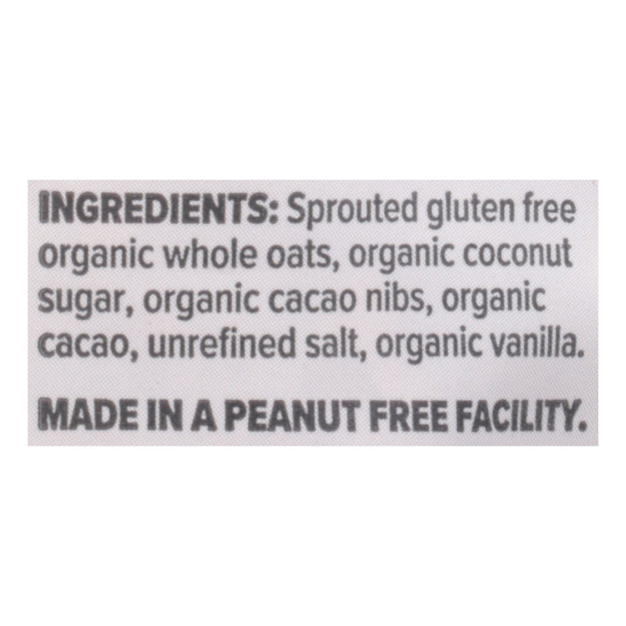 One Degree Organic Foods Sprouted Oatmeal Cacao Nib - 18 oz - (6 Pack)