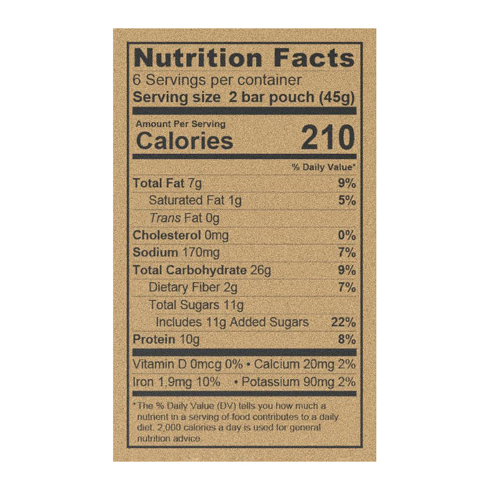 Kodiak Cakes Crunchy Granola Bars, Maple Sugar, 12 x 1.59oz Bars