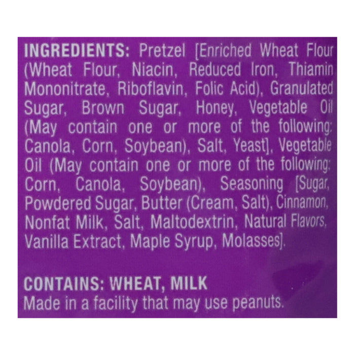 Dot's Pretzels Sugar Cinnamon - 10 x 5 oz Bags - Sweet & Crunchy Snack