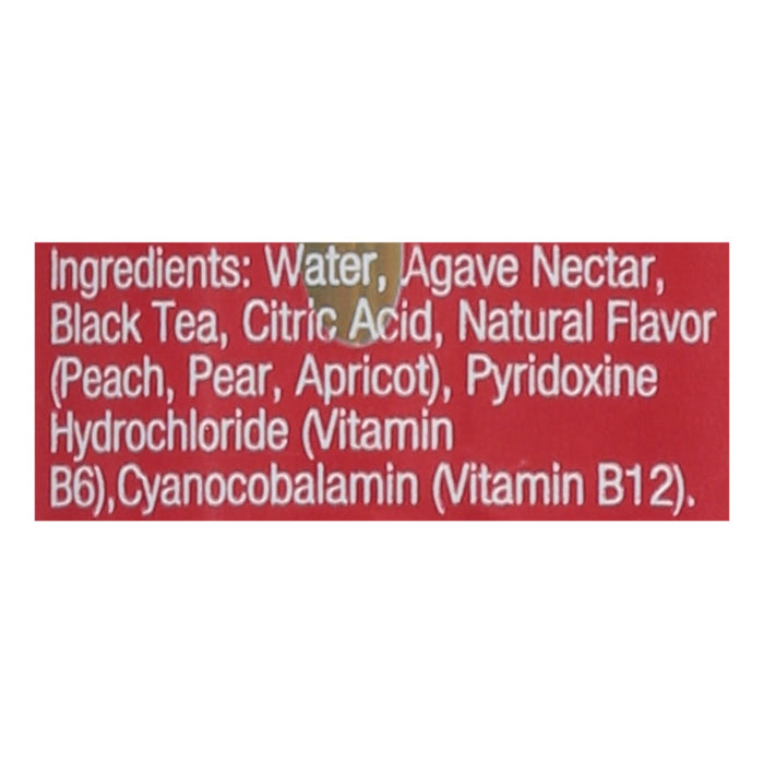 Liquid Death Tea Rest In Peach - 12 x 19.2 fl oz