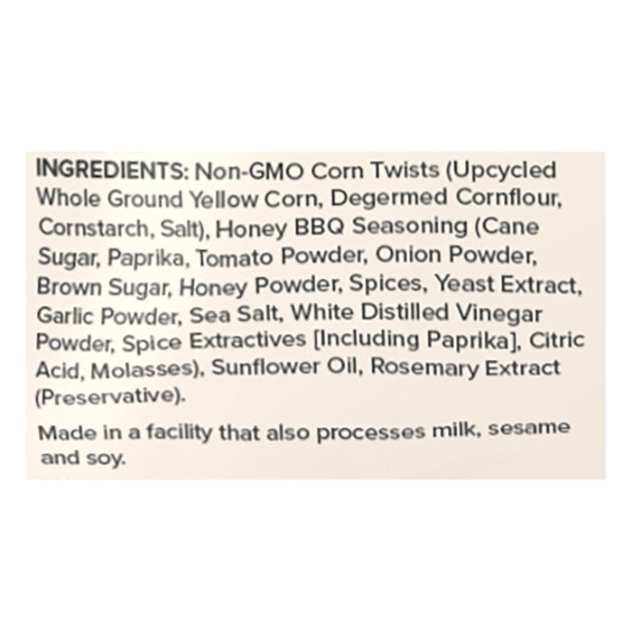 Pipcorn Twists Honey BBQ - 4.5 Oz, 12 Pack