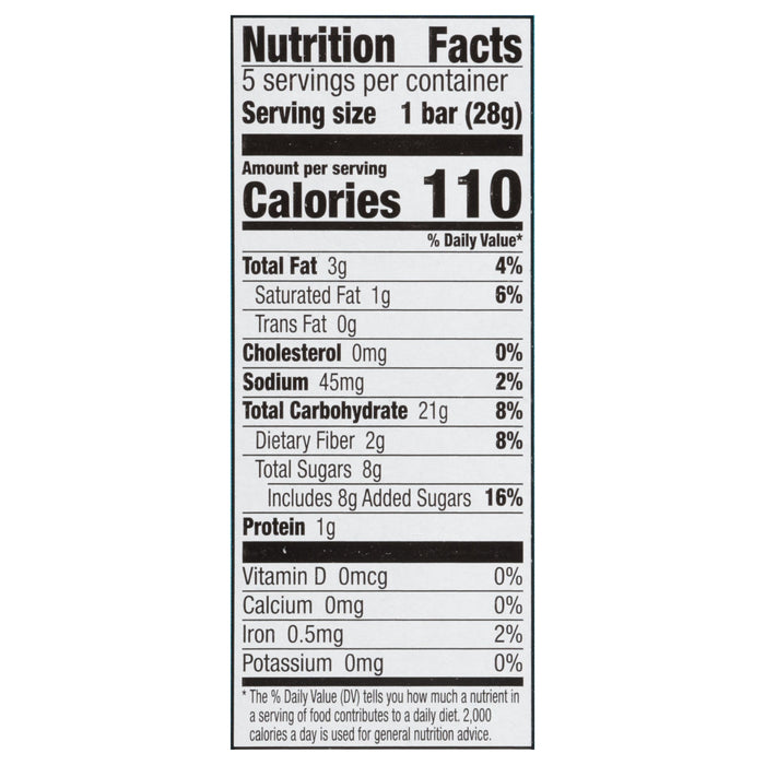 Annie's Homegrown Birthday Cake Granola Bars, 12 Count - 4.9 oz Box