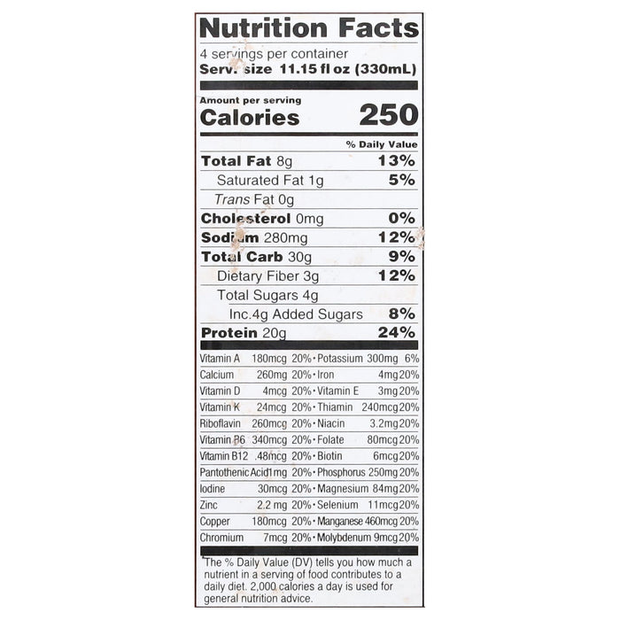 Owyn Only What You Need Meal Replacement Chocolate Plant-Based Protein Shake, 3-Pack, 11.15 oz Each