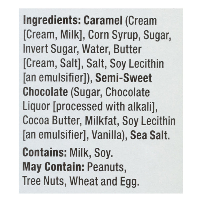 Sanders Dark Chocolate Sea Salt Thins - 6 x 18 oz Cases