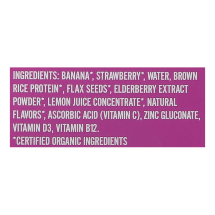 Noka Organic Smoothie, Strawberry Banana, 6-Pack of 4.22 oz Pouches