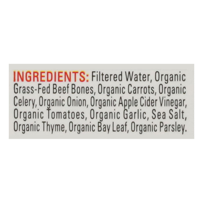 Bonafide Provisions Organic Beef Bone Broth - 6 x 16.9 fl oz