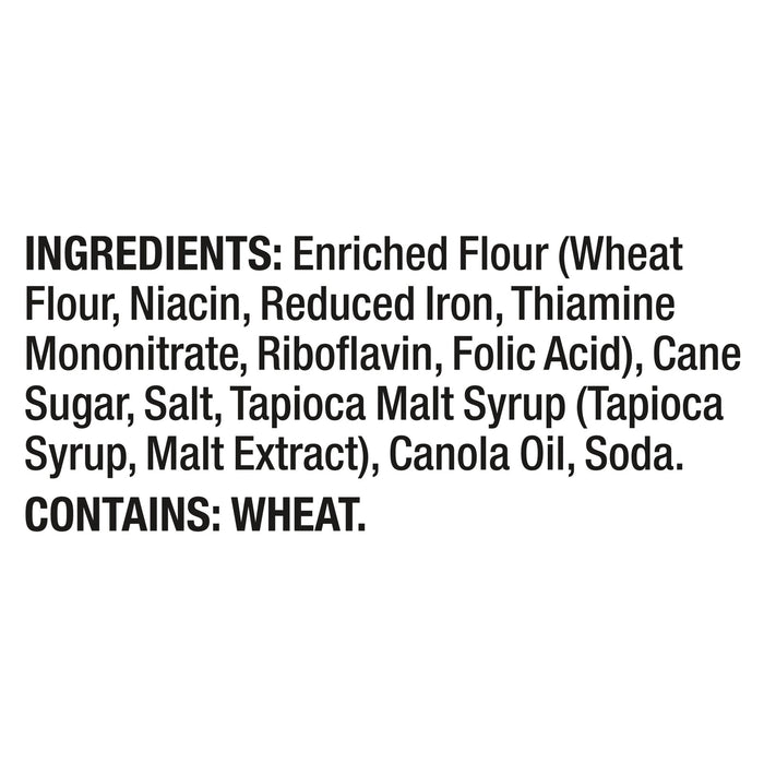 Pretzel Crisps Original - 14 oz - 12 Count - Thin & Crispy Crackers